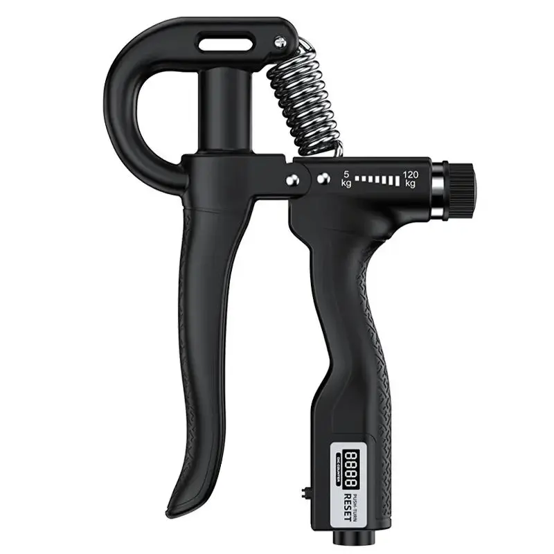 Adjustable Hand Grip Strengthener Set | Forearm, Wrist & Finger Trainer (5-120KG Resistance)