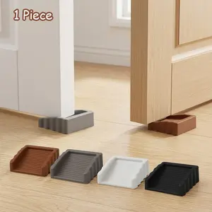👶 Baby Safety Essential | 1 Pc Anti Pinch Door Stopper Wedge | Silicone Finger Guard For Kids