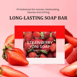 Strawberry Private Soap, Essential Oil Soap,Cleansing, Bathing, Washing Face, Handmade Soap,Caring for Girls' Garden