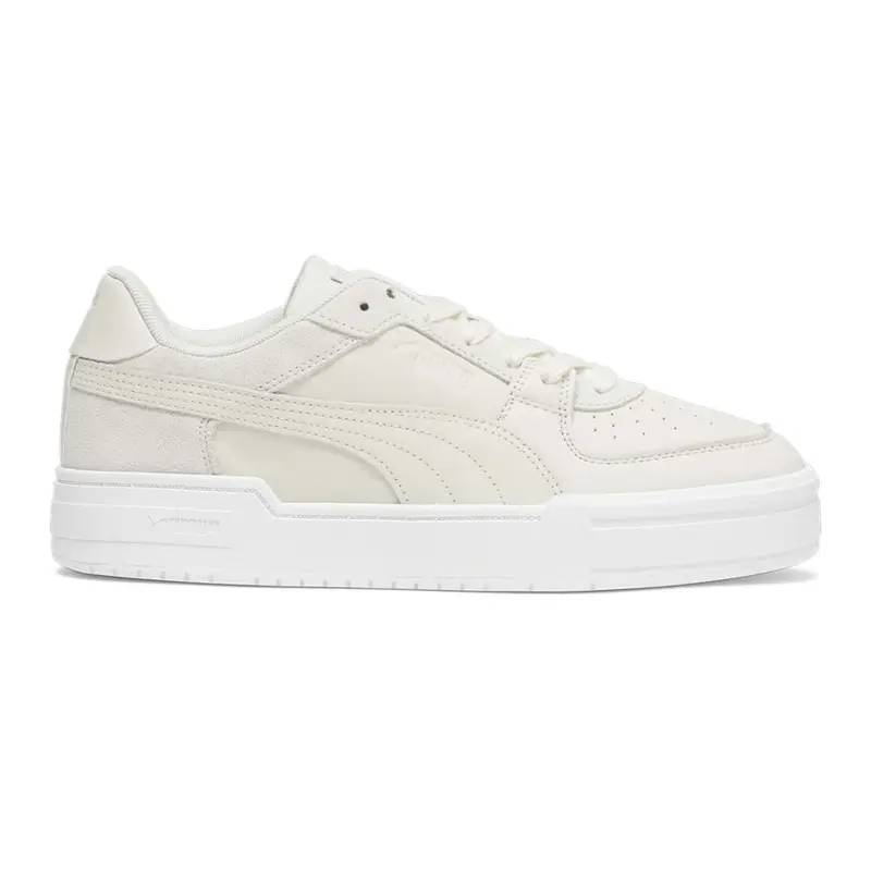 PUMA Mens Ca Pro Suede Nubuck Lace Up Sneakers Shoes Casual - Off White