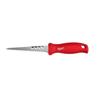 Milwaukee Rasping Jab Saw with 6 in. Drywall Blade Durable Steel Flip