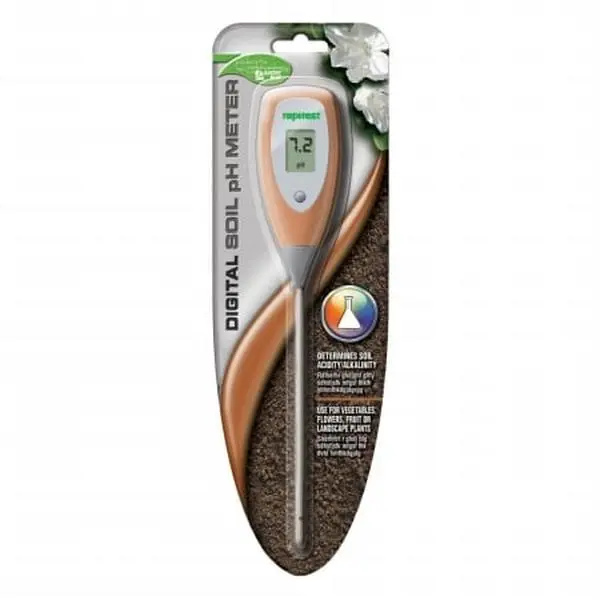 Luster Leaf Digital pH Meter, Specialty Garden Tool with Digital Probe for Soil Testing and Accurate pH Measurement, Batteries, Instant Display