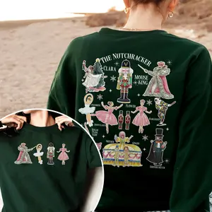 Nutcracker Sweatshirt Christmas Sweatshirt Sugar Plum Fairy Shirt Christmas Sweater Christmas Gift Funny Christmas Sweatshirt Cute Christmas Holiday Sweater Nutcracker Ballet Sweater