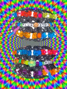 PLUR BABY ROTATOR KANDI CUFF