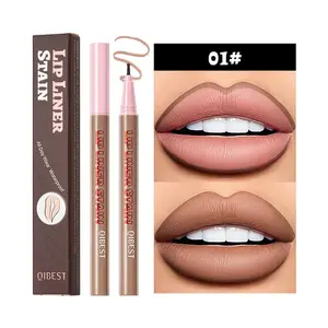 Waterproof Long-Lasting Lip Liner Pencil, Makeup Lipliner, Matte Finish, Smudge-Proof, Natural Color, Perfect for Defining Lips, Makeup Essential
