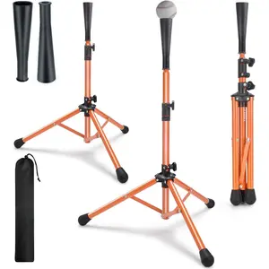 Heavy Duty Baseball and Softball Portable Travel Batting Tee.Adjustable Height|Portable|Collapsible. Baseball Hitting Tee for Any  Player Practice