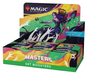 Set Booster Box Commander Masters CMM MTG