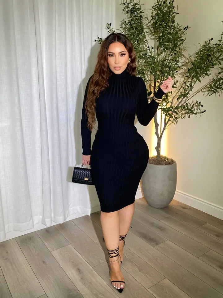 slim fit dress slacks CH054 | LONG SLEEVES – Ladivine by Cinderella Divine main image 1