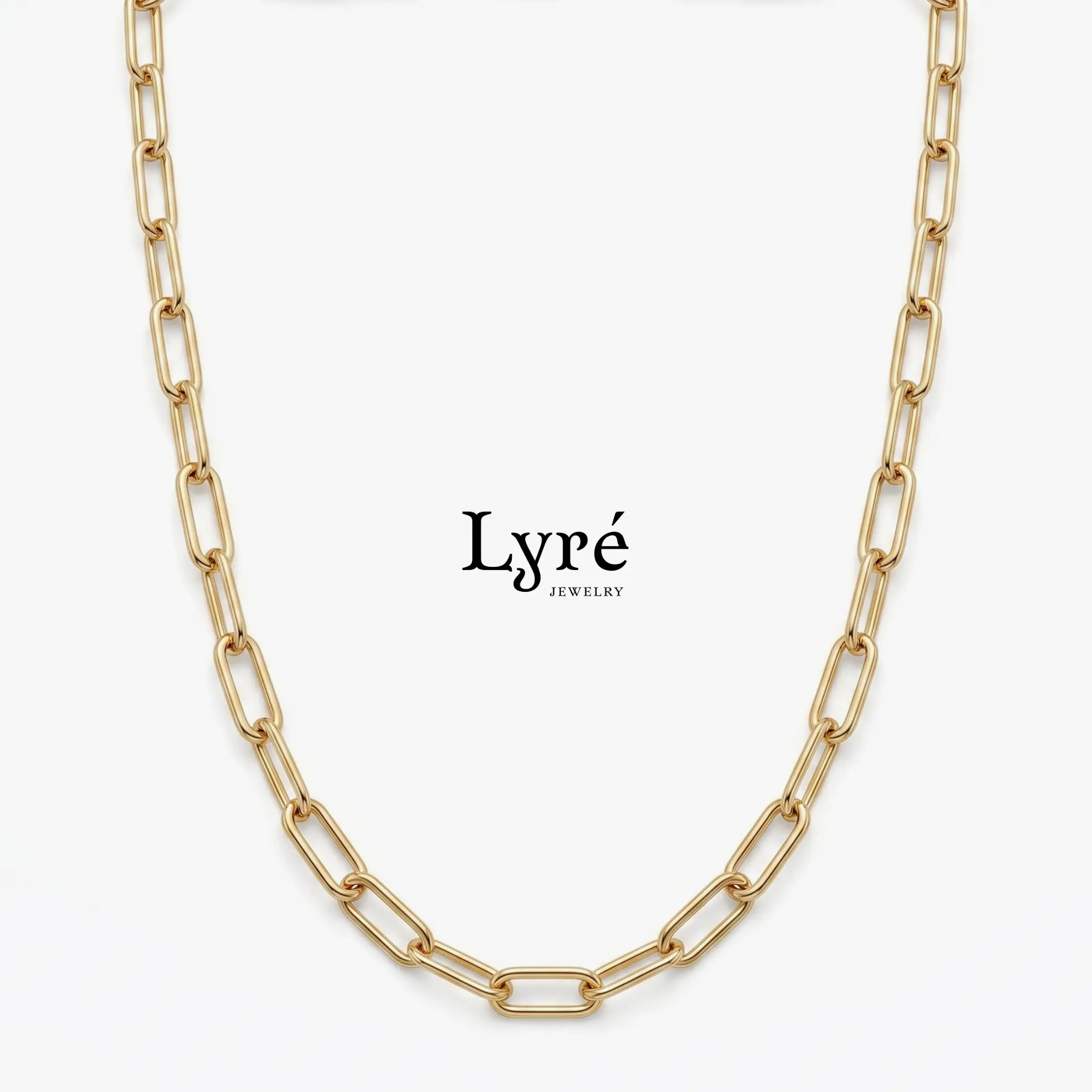 Santorini Paperclip Chain | NCK017