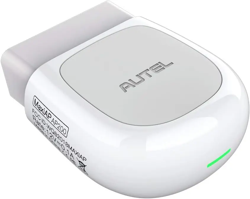 Autel AP200 Bluetooth OBD2 Scanner, Code Reader with Full Systems Diagnoses and 19 Service Functions, Vehicle Scan Tool for iPhone & Android Devices, Mini Size Version of MK808 Diagnostic