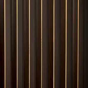From Plain To Beautiful In Hours Gilded Peaks 1/2 in. x 0.79 ft. x 7.88 ft. Glue-Up Decorative Foam Wood Slat Walls (10 Pack)/62 sq. ft.
