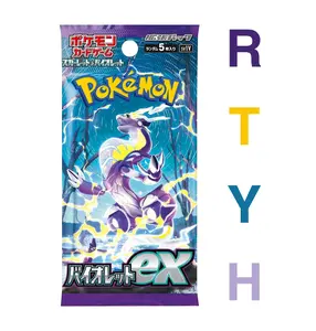 RTYH Violet EX Japanese Pokemon TCG Booster Pack Live Open