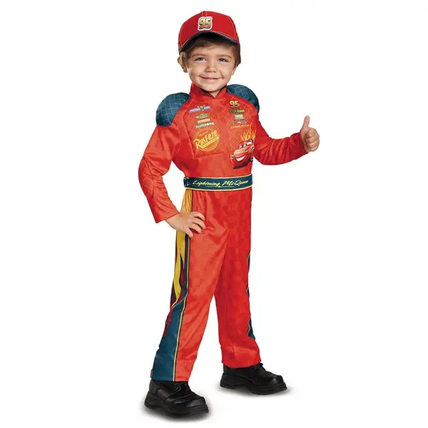 Boys Lightning McQueen Classic Toddler Costume