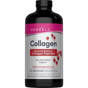 NeoCell Collagen Liquid Supplement - 16 FL OZ Delicious - Pomegranate Flavor