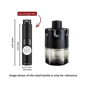Azzaro The Most Wanted Eau de Toilette 8ml / 0.27oz – 100% Original Authentic Decanted Perfume Spray