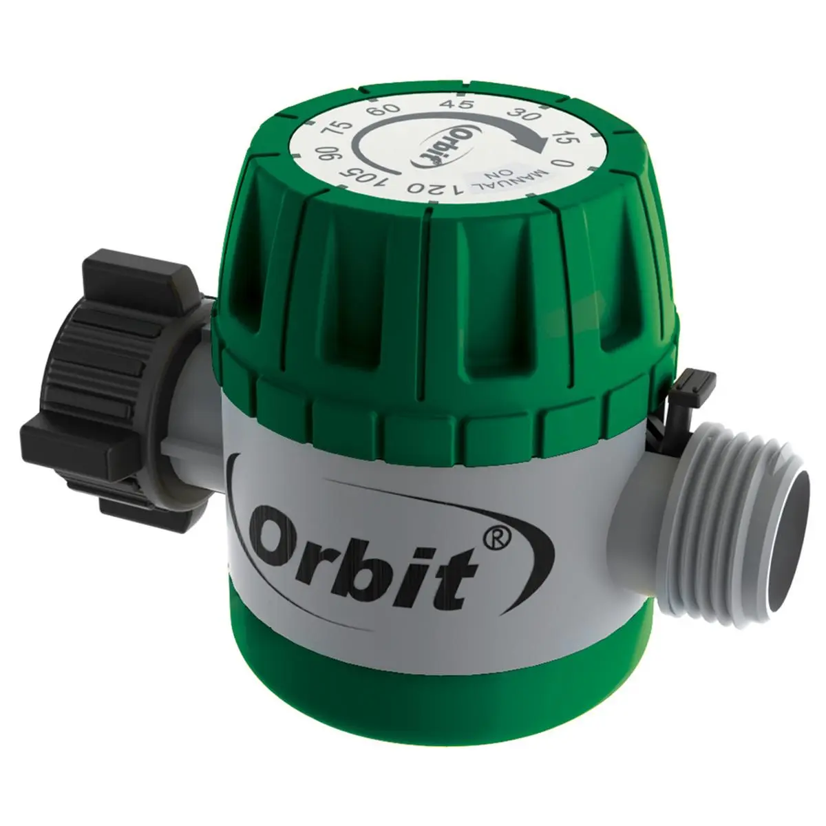 Orbit Plastic Mechanical Watering Timer - Easy-to-Use Home Improvement Garden Irrigation Tool with 120-Minute Timed Watering Function