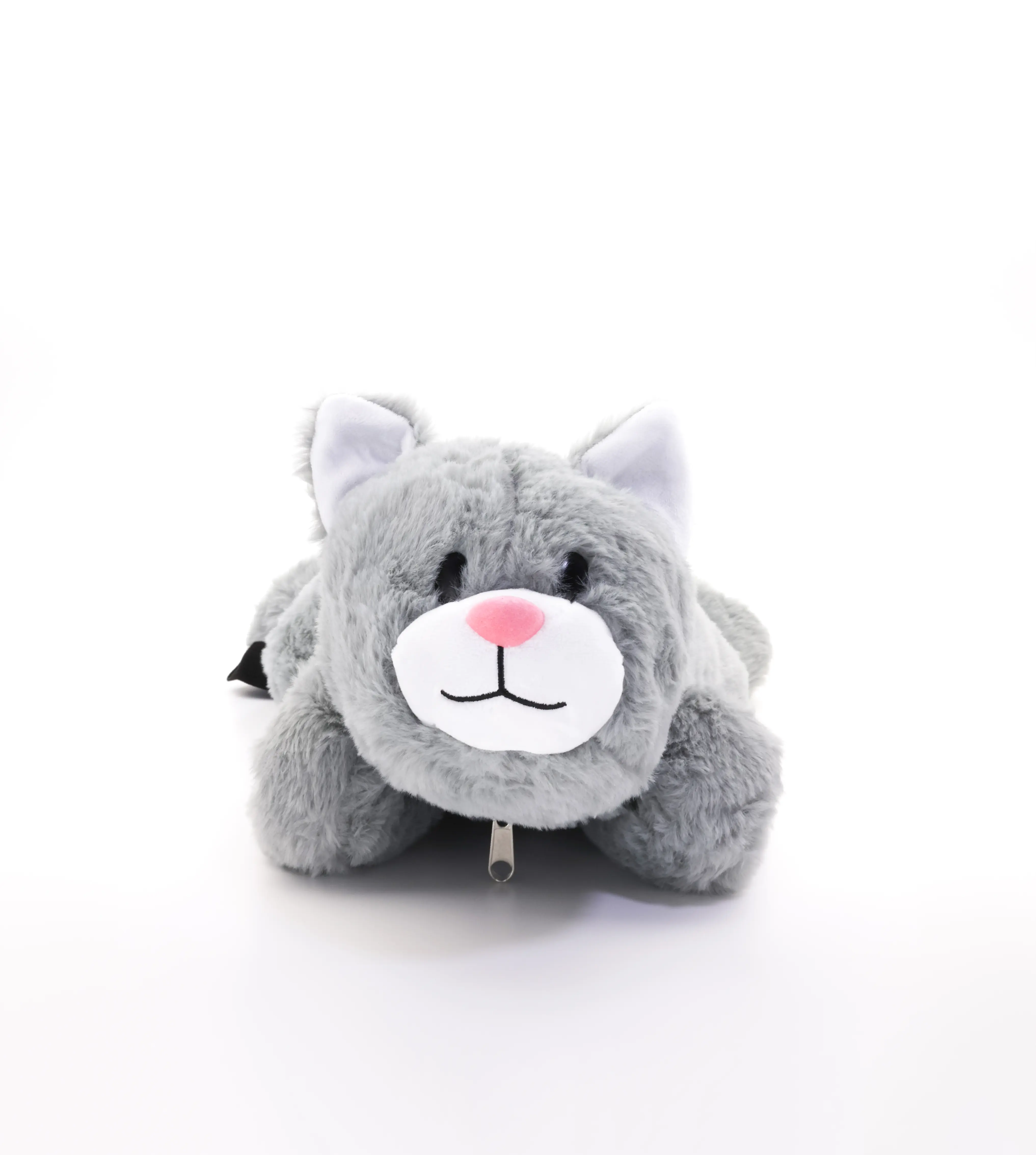 PACKIMALS Cute & Cuddly Stuffed Animal Plush Backpack, Caroline the Cat
