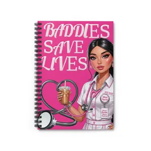 Baddies Save Lives Notebook'