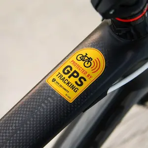 ANTI-THEFT STICKER - Bike, Bicycle GPS Tracking, Sound Chain Lock Warning
