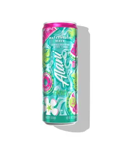 Alani Nu WATERMELON WAVE, Sugar Free, Low Calorie Energy Drinks, 200mg Caffeine, Biotin, B Vitamins, Zero Sugar, 10 Calories, 12 Fl Oz Cans, 12 Pack