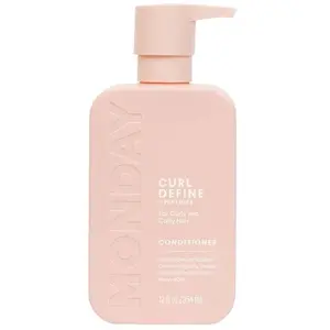 Monday Haircare Curl Define Shampoo and Conditioner   with Peptides for Curly & Coily Hair 12 fl oz / 354 ml
