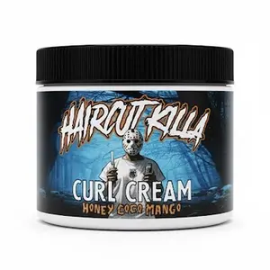 Haircut Killa's Curl Cream Honey Coco Mango - Curl Enhancing Hydrating Nourishing Styling for All Hair Types