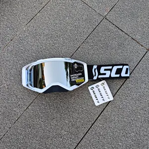 Motorcycle Goggles-TPU Frame Anti-Wind Dust Snow Off Road ATV Dirt Bike Ski Goggles for Riding, Snowboarding & Sports mx atv dirt windproof goggles cycling sunglass outdoor glasses bicycle glasses unisex eye glasses good r glasses performance eyewear