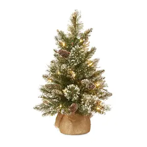 National Tree Co. 2' Glittery Pine Tree
