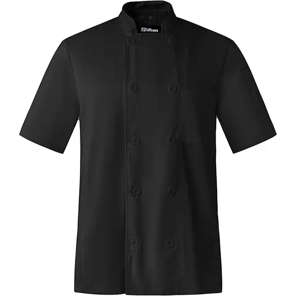 Men's Chef Coat Jacket with Side Vents