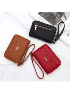 Women's Short Wallet, Simple Style Multi-Card Slots Crocodile Texture Coin Purse, Perfect for Daily Use, Stylish Ladies' Accessory