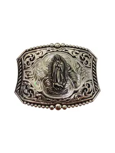 Western Style Saint Mary Buckle Hebilla Vaquera La Virgen