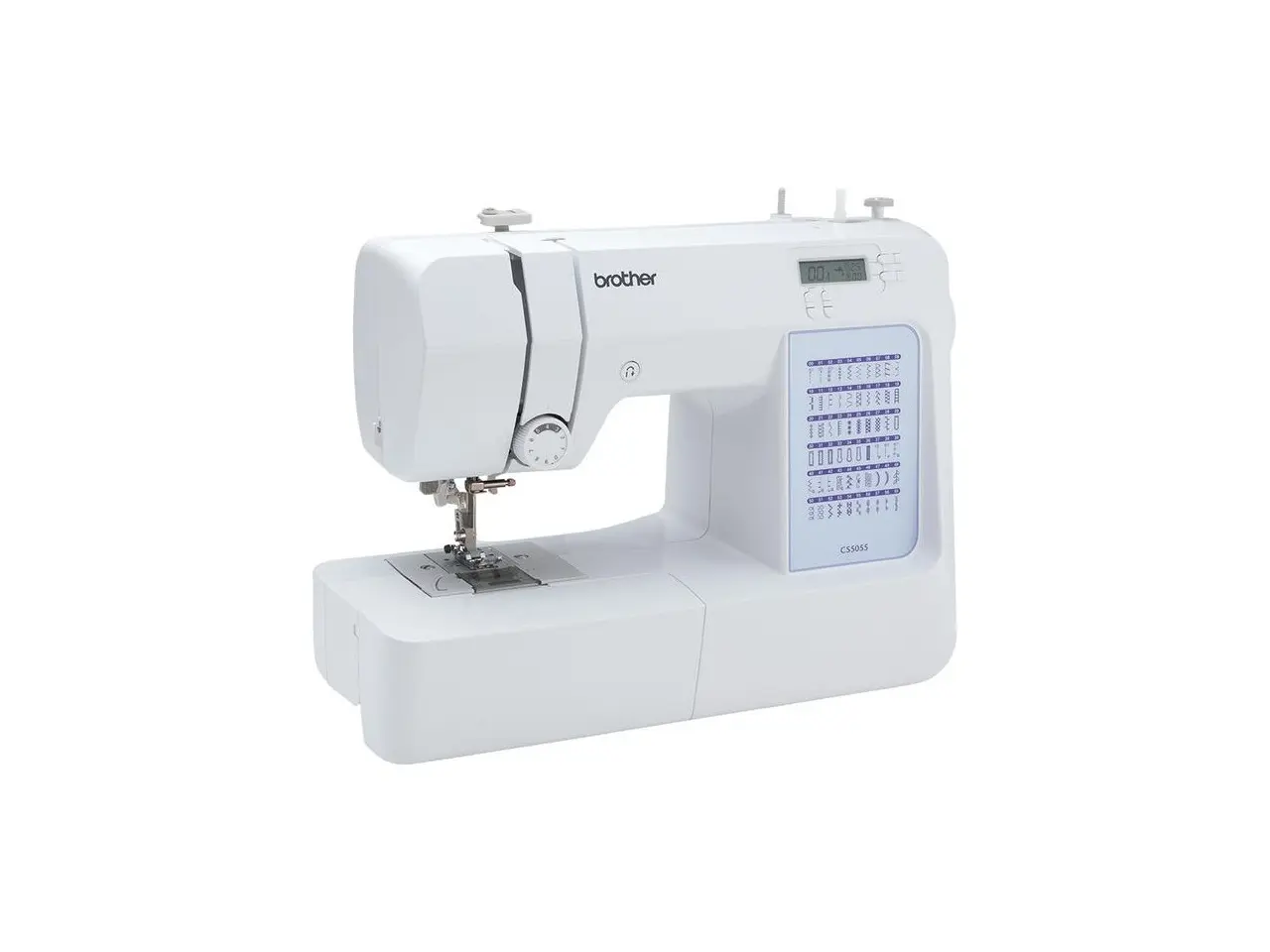 Brother CS5055 60-Stitch Computerized Sewing Machine, White
