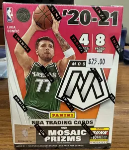 2020-21 Mosaic NBA Trading Cards Blaster Box