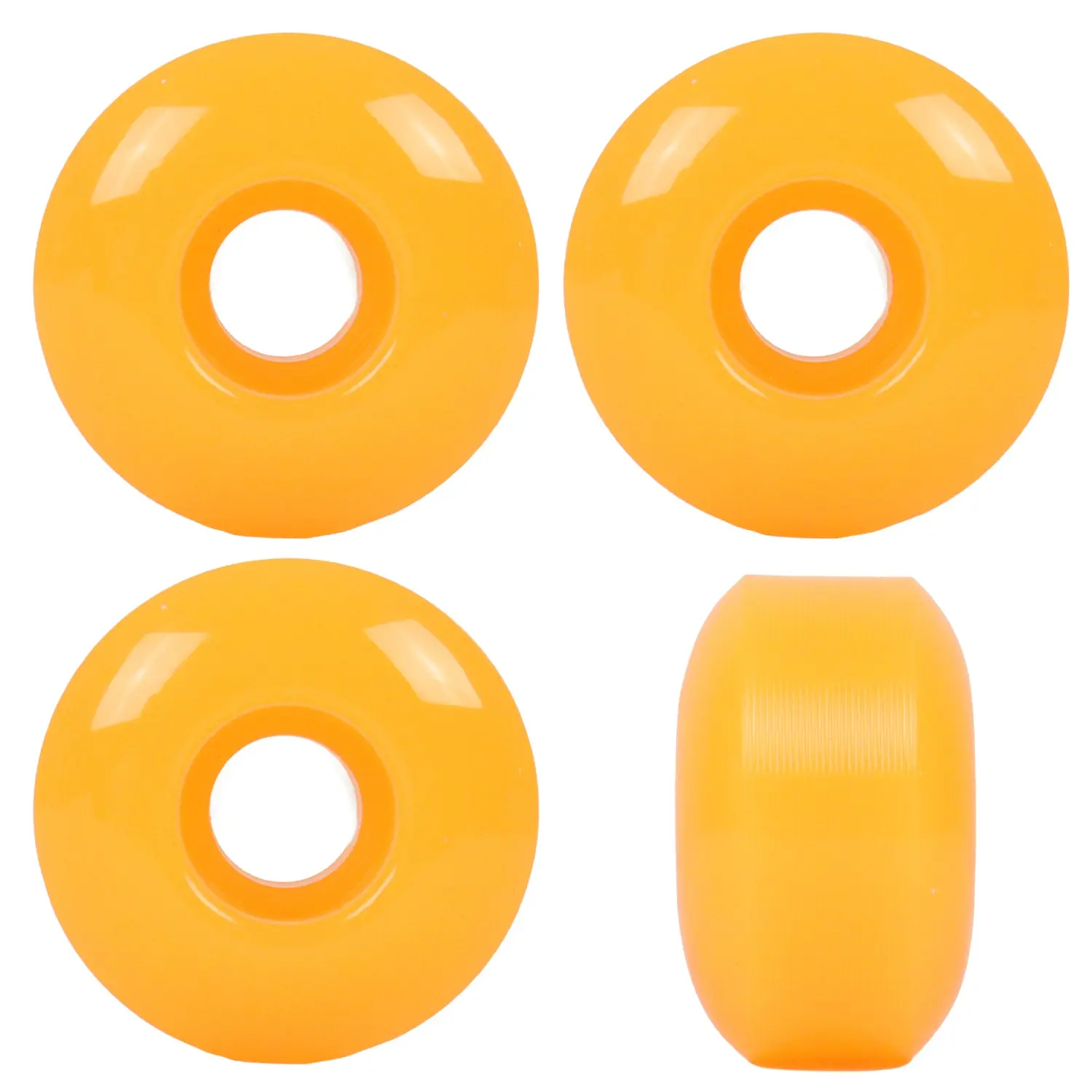 Skateboard Wheels 52mm x 31mm High Rebound 99A Orange