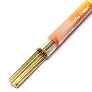 40 count Brass Brazing Rods Easy Flow Welding Rods Solid Round Sticks Diameter 1/16" x Length 10" Copper Zinc Tin Silicon Alloy Simple DIY Soldering for Aluminum & Zinc based Metals Gas Welding