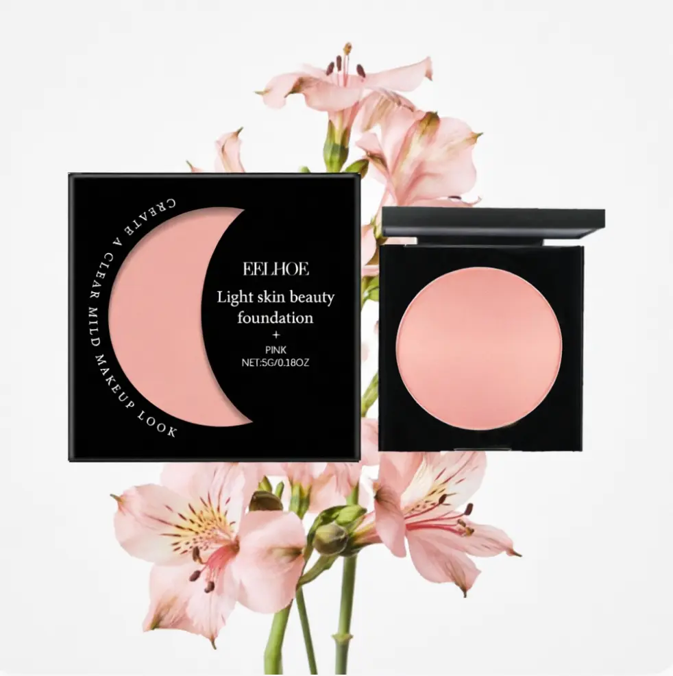 Pink Moisturizing Concealer Foundation - Lightweight, Hydrating, Transparent Foundation Suitable For Oily And Dry Skin Types Makeup Flawless Cream Hyaluronic