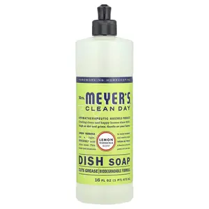 Mrs. Meyers Clean Day Dish Soap, Lemon Verbena , 16 fl oz (473 ml)