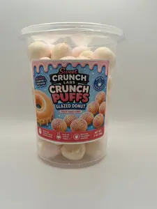Sweet Crunch Labs Freeze-Dried Crunch Puffs – Glazed Donut Candy Balls