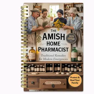 Forgotten Amish Family Pharmacist, Traditional Remedies for Modern Emergencies, Herbal Manual, Protect and Heal Your Family, Book Lovers Gifts Healthy Ingredients Healthier Meals