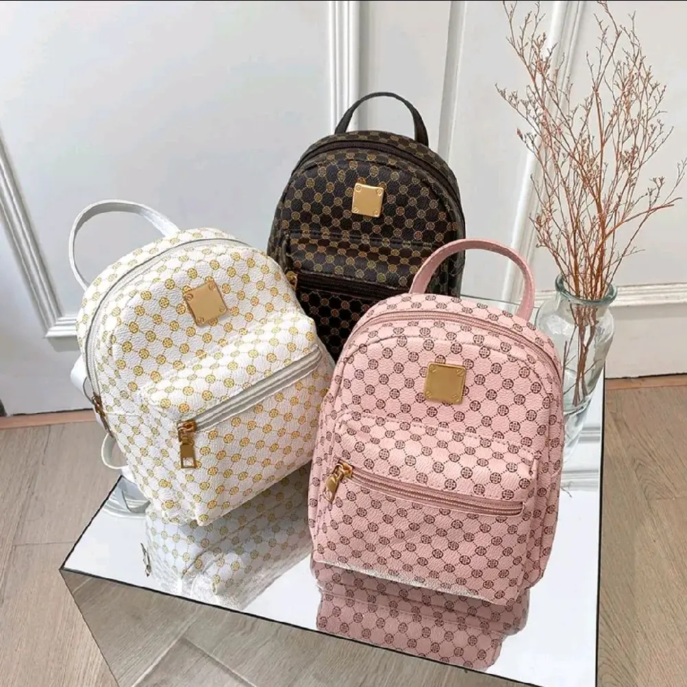 Mini Leather Backpack Purse