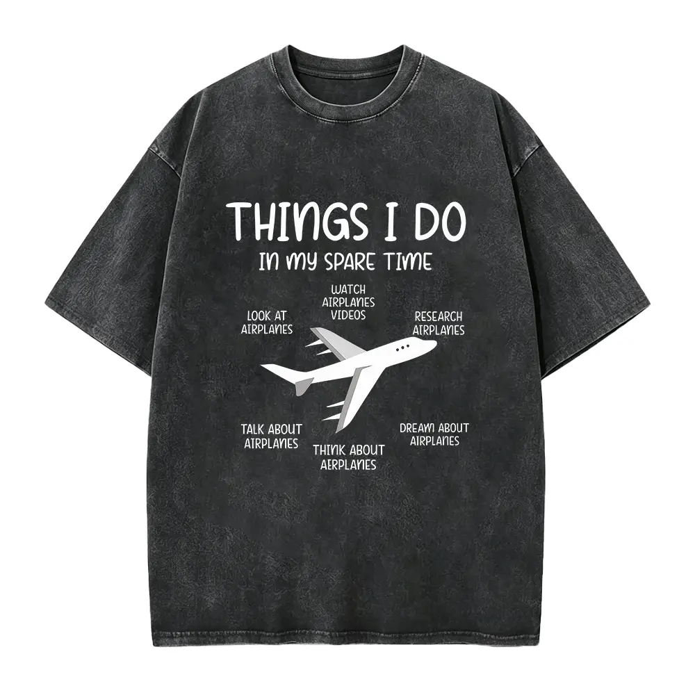Funny Aviation T-shirt, Airplane Lover, Airplane Gift,Funny Pilot Shirt,Pilot Gift,Aviation Gift,Airplane Shirt,Things I Do In My Spare Time