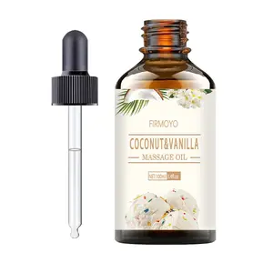 Coconut Vanilla Essential Oil, Premium Plant Oil for Relaxation, Aromatherapy Therapeutic Tropical Aroma, Nourishing and Soothing for Skin, Lightweight Absorption, Reduces Skin Irritation