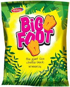 Holiday Big Foot, The Giant Cheese Snack, 0.8 Oz