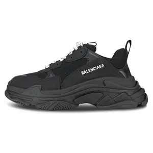 Balenciaga Triple S Lace Up Sneakers Casual Sports Shoes kitten heels graduation heels heels shoes for women Trainer Footwear Athletic kitten heels black heels graduation heels