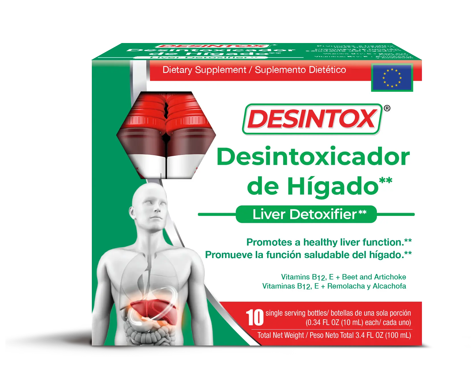 Liver Detoxifier 10 x 10ml Vials