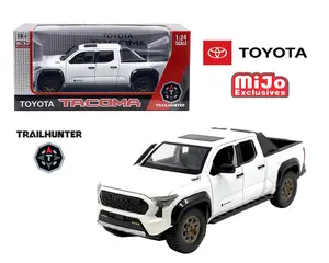 MiJo Exclusives 1:24 2024 Toyota Tacoma Trailhunter Edition White Limited Edition