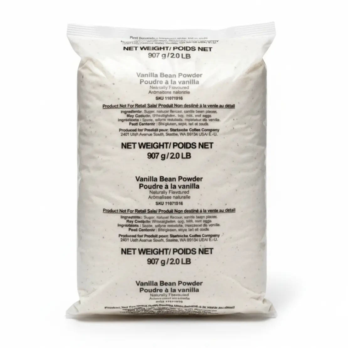 Starbucks Vanilla Bean Powder – 2 lb (907 g) Starbucks Vanilla Bean Powder – 2 lb (907 g)