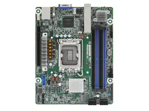 ASRock Rack Server Motherboard W880D4ID-2Q Deep mini-ITX Single Socket LGA 1851 Intel Core Ultra Desktop Processors (Series 2) Dual SFP28