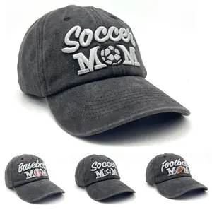Baseball Cap Cotton Solid Plain Soccer Mom Women Ball Hat Dad Hat Polo Washed