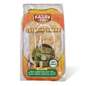 Kasav Pam Traditional Haitian Cassava Bread Sugar/Coconut From Cap Haitien